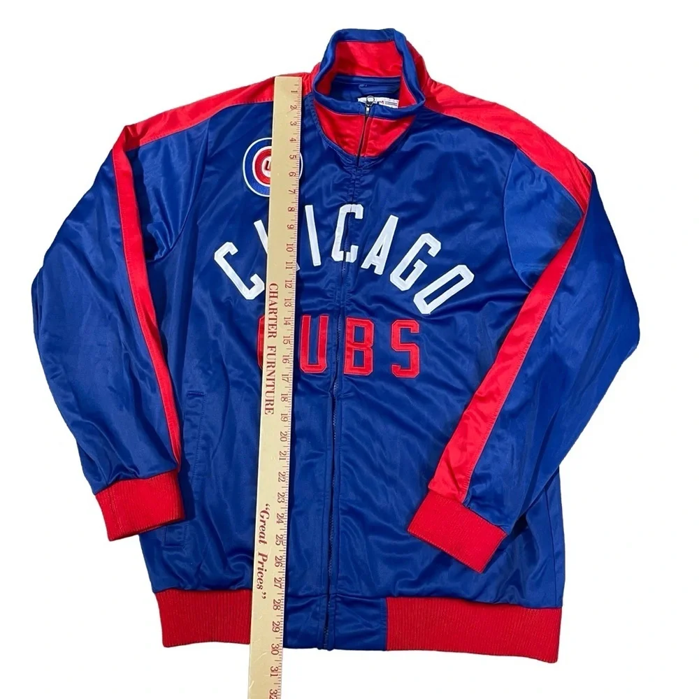 Chicago Cubs G-III Sports by Carl Banks Final Four Full-Zip Track Jacket XL men